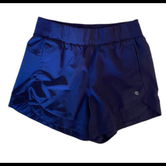 Apana  Womens Navy Shorts Size Medium Elastic Waist Pockets Athleticwear Sporty - Picture 1 of 9